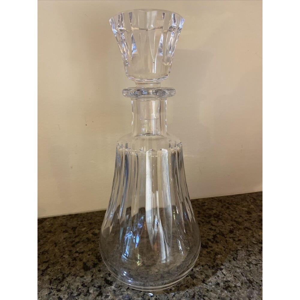 Baccarat France Crystal Decanter “Piccadilly” Pristine!